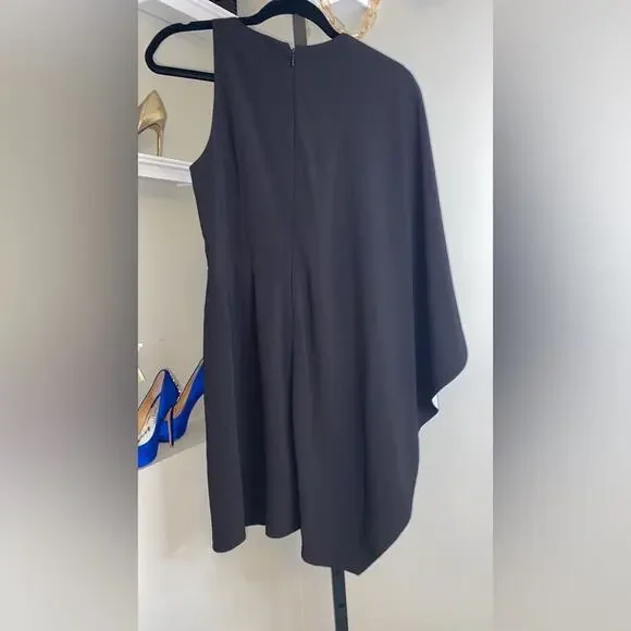 Halston Heritage one shoulder dress - Picture 5 of 11